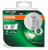 Автолампы H7 Osram Ultra Life 3100K (64210ULT-HCB)