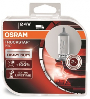 Автолампы грузовые H1 Osram Truckstar Pro +100% (64155TSP-HCB) 24V