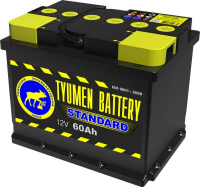 Аккумулятор автомобильный Тюмень Standard - 60 А/ч [+-]