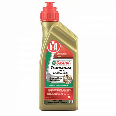 Castrol Transmax Dex III Multivehicle (ATF TQ DIII) для автоматических трансмиссий