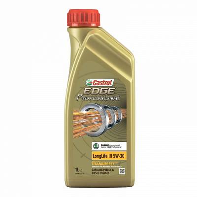 Моторное масло Castrol Edge Professional LongLife III 5W-30 C3 (Skoda) TITANIUM