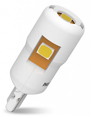 Светодиодные автолампы W5W Philips Ultinon Pro6000 SI LED White 8000K (11961XU60X2)
