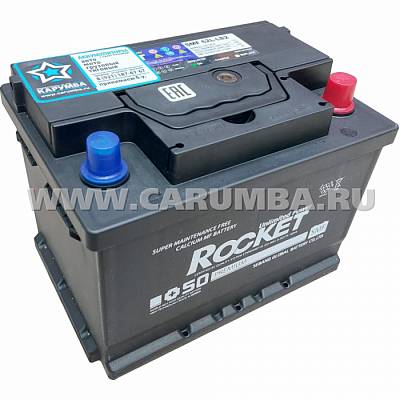 Аккумулятор автомобильный Rocket Premium SMF 62L-LB2 - 62 А/ч  [-+]
