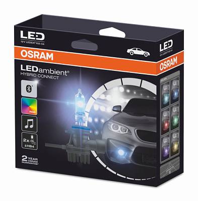 Светодиодные противотуманные лампы HB4 Osram LEDambient Hybrid Connect (LEDEXT102-04)